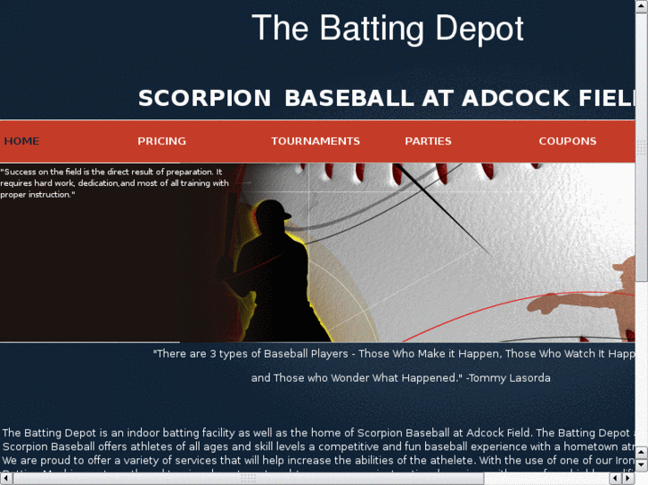 www.thebattingdepot.com