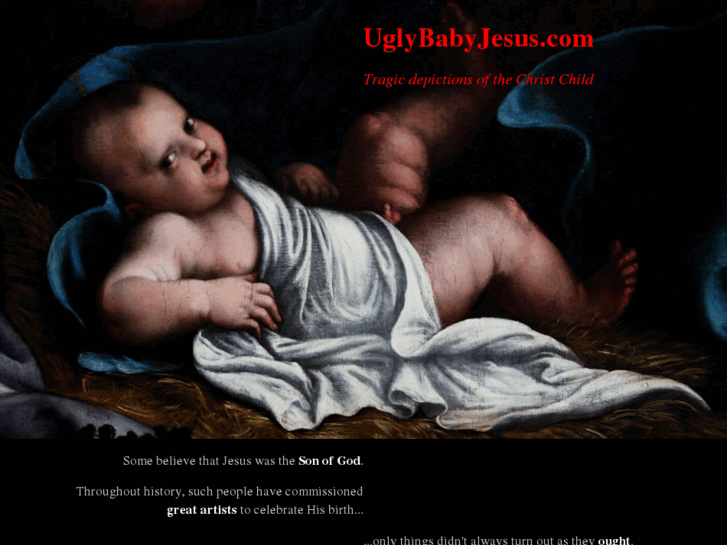 www.uglybabyjesus.com