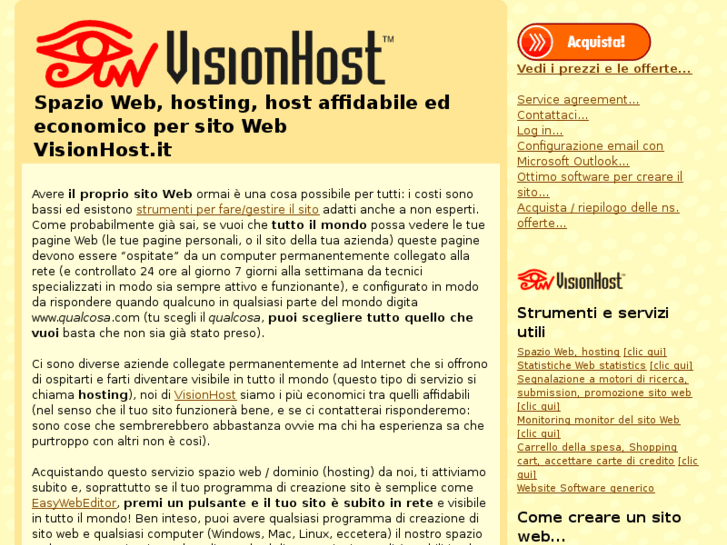 www.visionhost.it