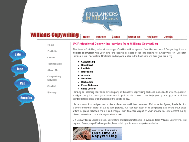 www.williamscopywriting.co.uk