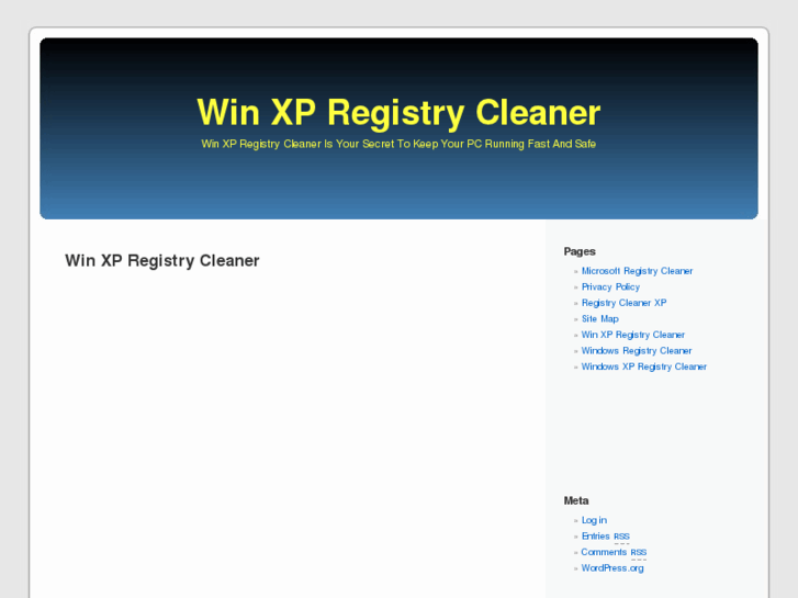 www.winxpregistrycleaner.com