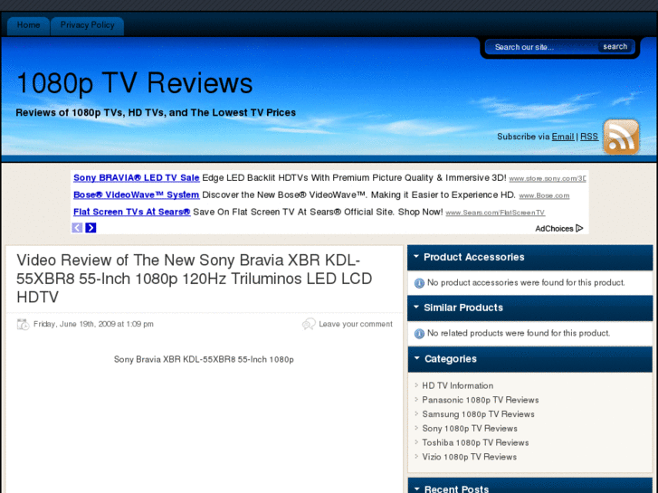 www.1080ptvreviews.com