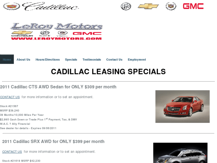 www.cadillacleaserochester.com