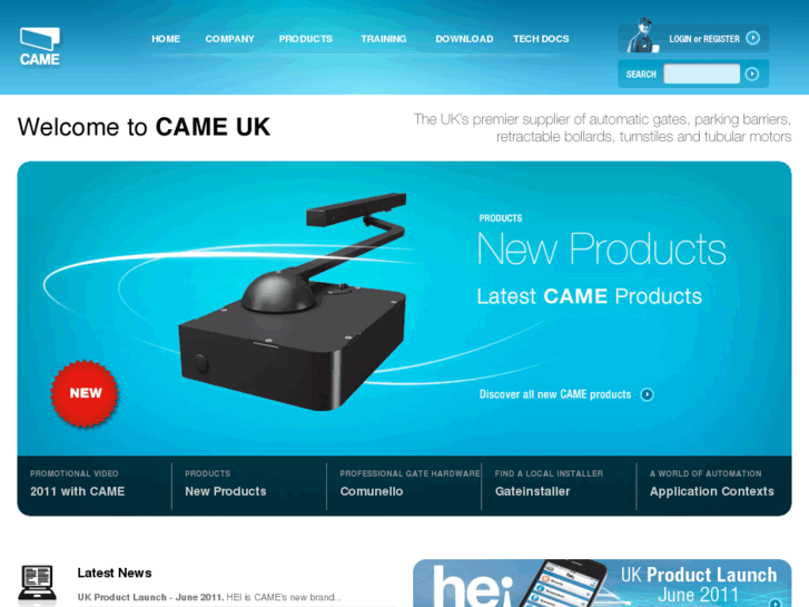 www.came.co.uk