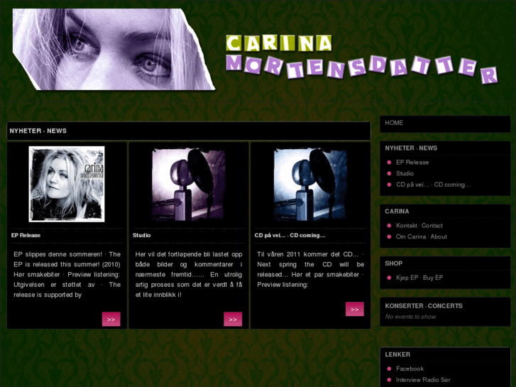 www.carinamortensdatter.com