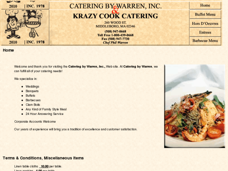 www.cateringbywarren.com