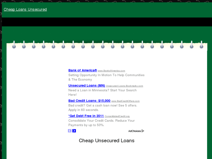 www.cheaploansunsecured.com