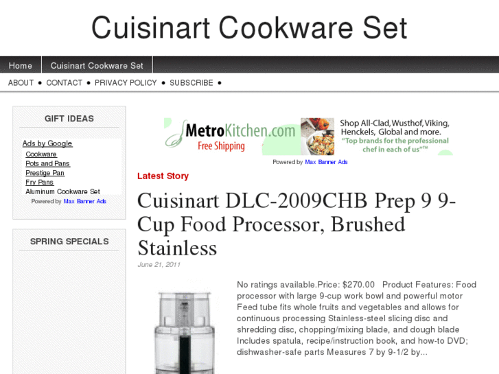 www.cuisinartcookwareset.com