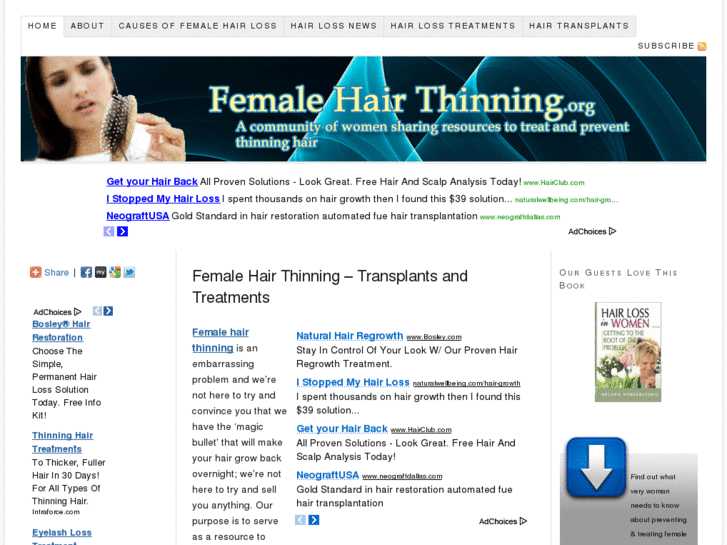 www.femalehairthinning.org