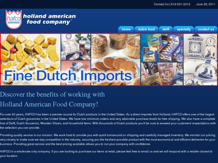 www.hollandamericanfood.com