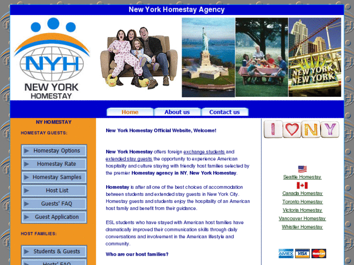 www.homestaynewyork.com