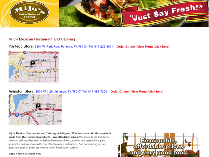 www.mijosbestfreshmex.com