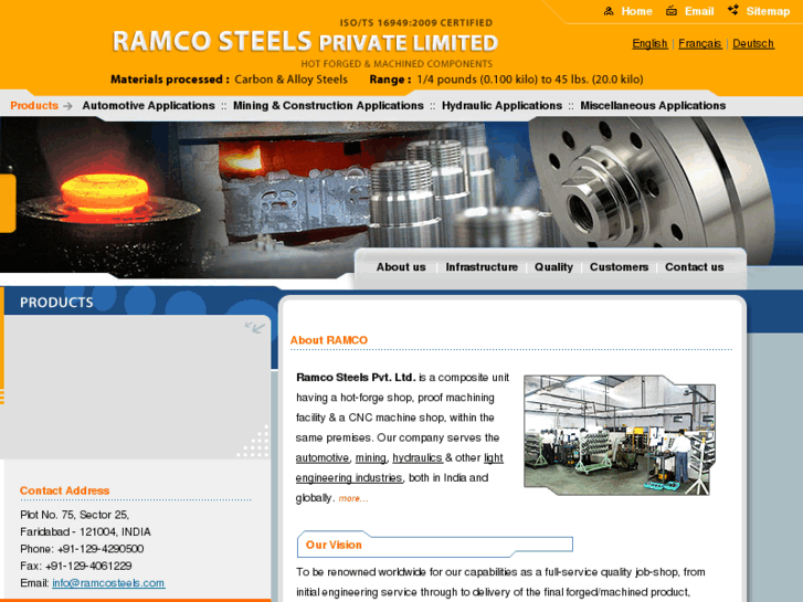 www.ramcosteels.com