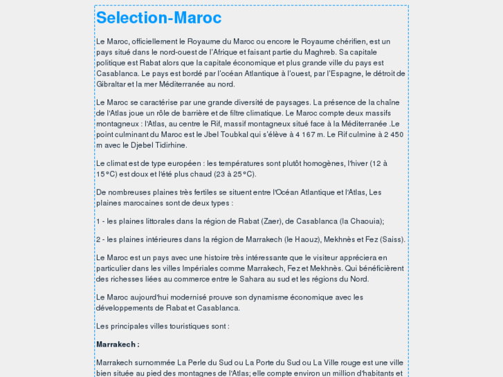 www.selection-maroc.com