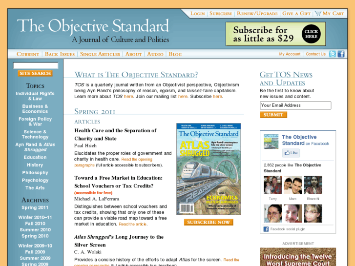www.theobjectivestandard.net