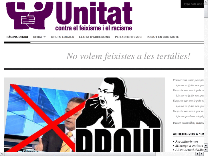 www.unitatcontraelfeixisme.org