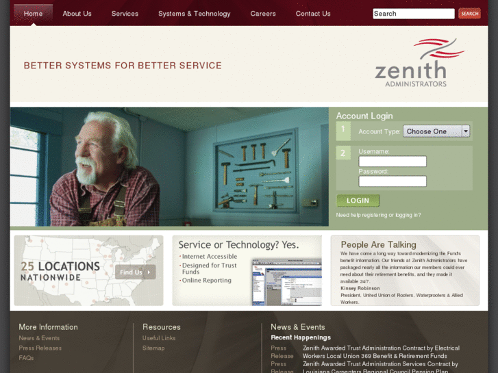 www.zenithadmin.com