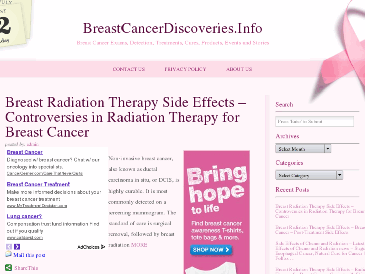 www.breastcancerdiscoveries.info