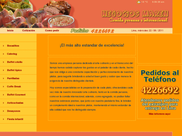 www.comidaperuanabuffet.com