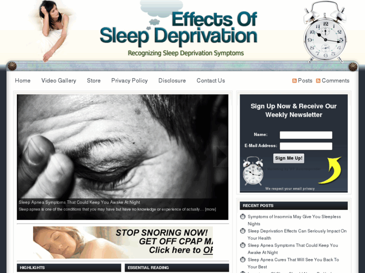 www.effectsofsleepdeprivation.org