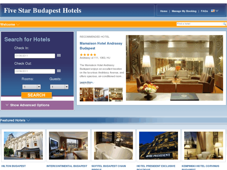 www.fivestarbudapesthotels.com