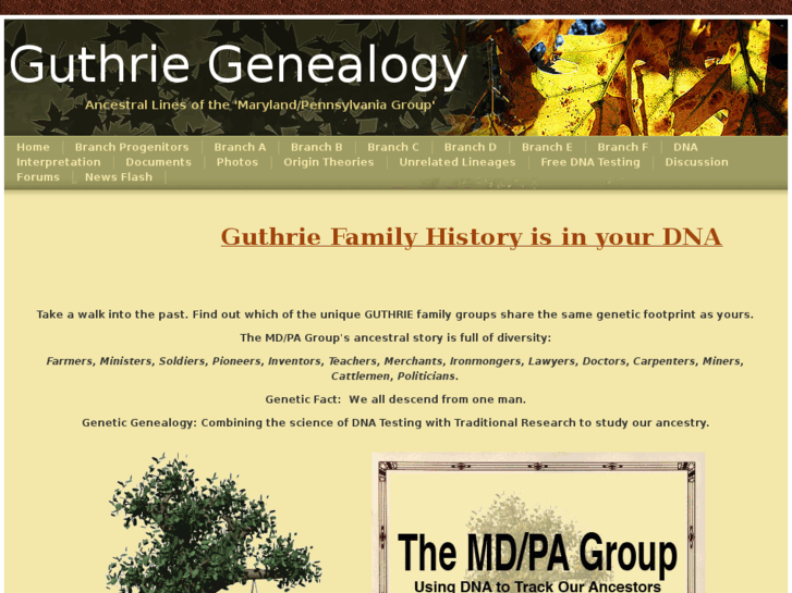 www.guthriegenealogy.com