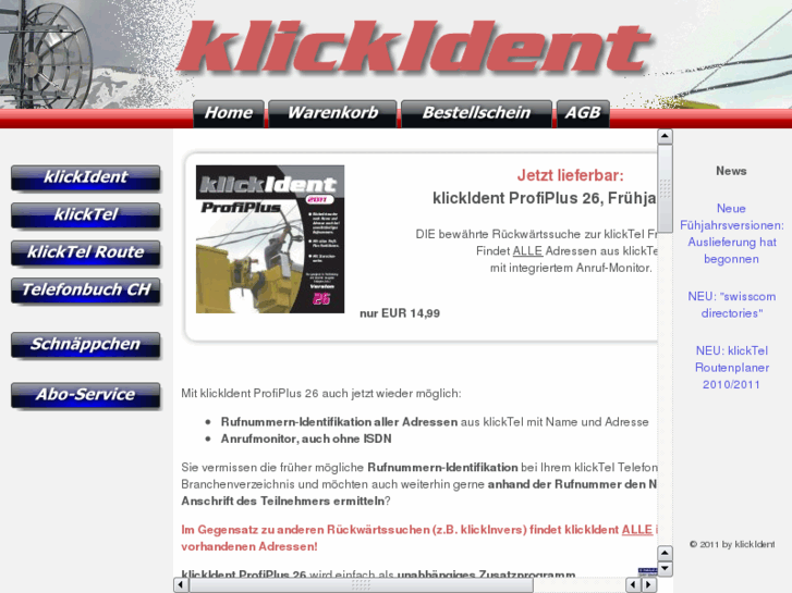 www.klickident.net