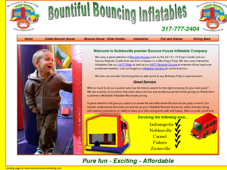 www.noblesvillebouncehouse.com