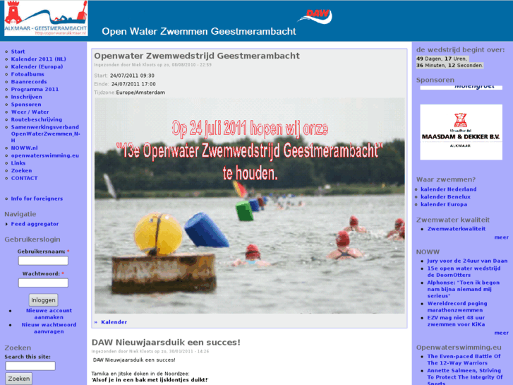 www.openwateralkmaar.nl