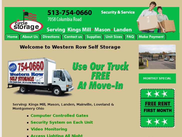 www.selfstoragewesternrow.com