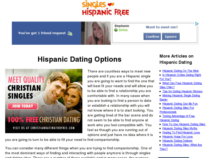 www.singleshispanicfree.com