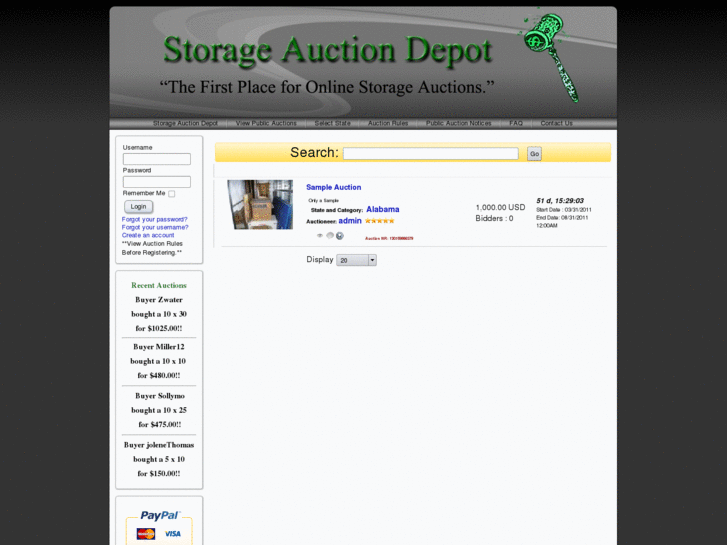 www.storageauctiondepot.com