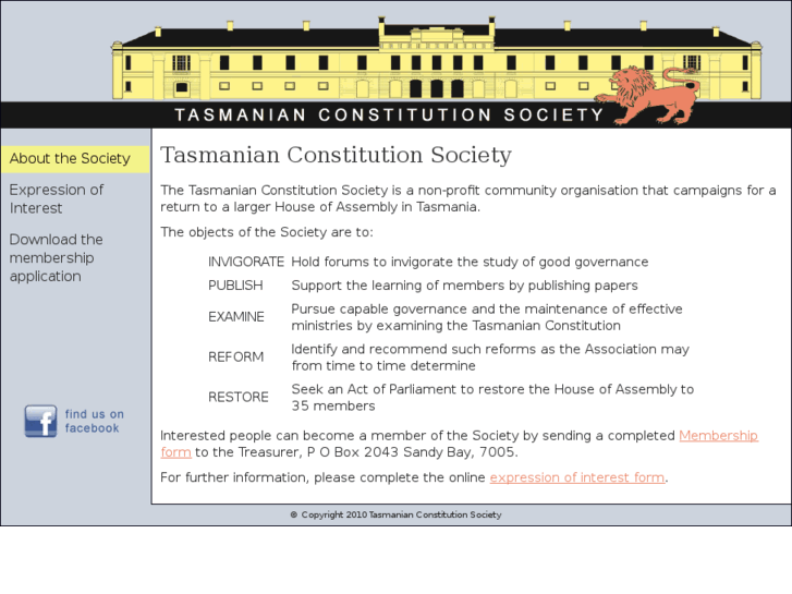 www.tasconstitutionsociety.com