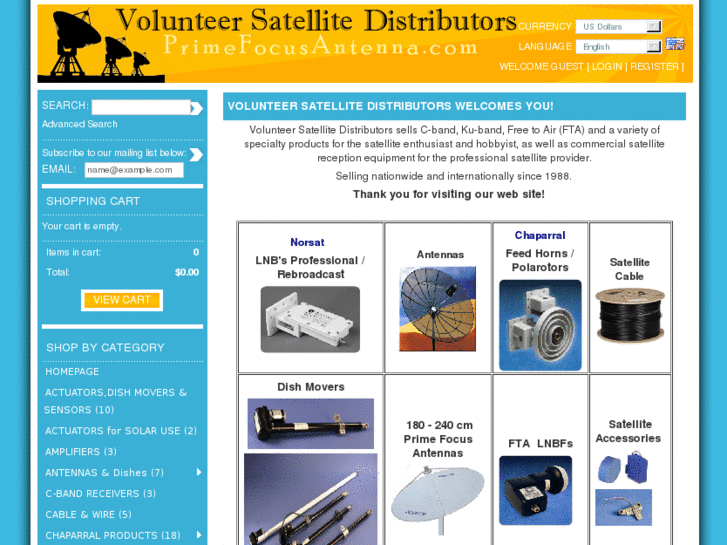 www.volunteersatellitedistributors.com