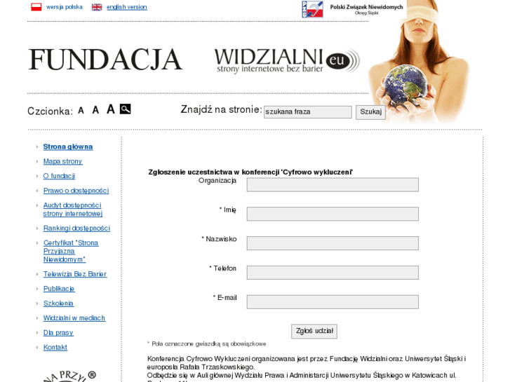 www.widzialni.eu