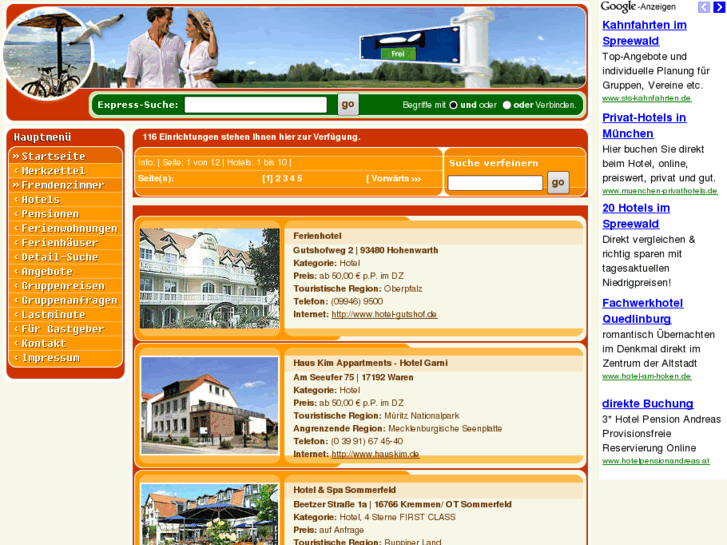 www.zimmerreservation.de