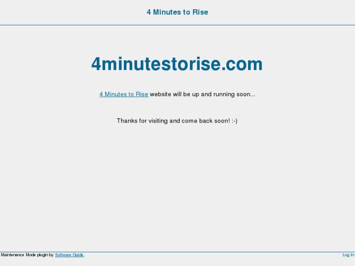 www.4minutestorise.com