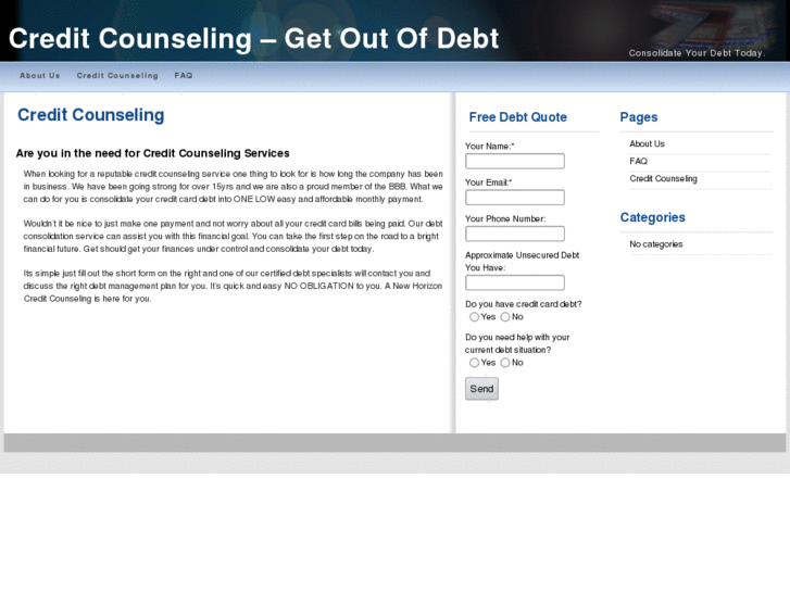 www.anewhorizoncreditcounseling.com