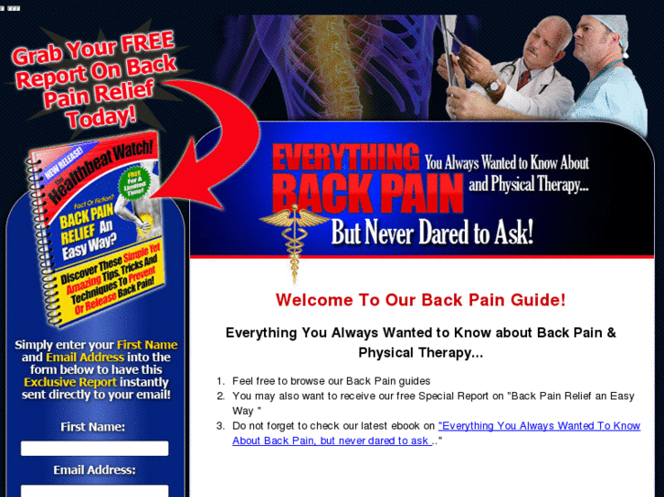 www.backpainhomepage.com