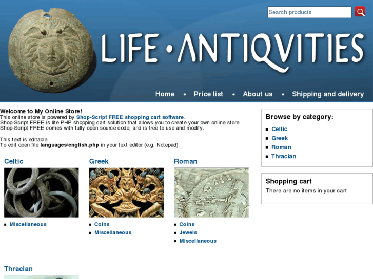 www.lifeantiquities.com