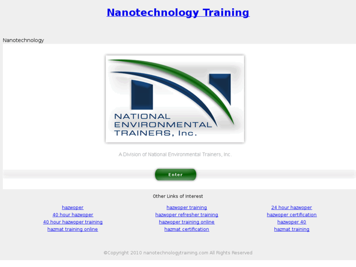 www.nanotechnologytraining.com