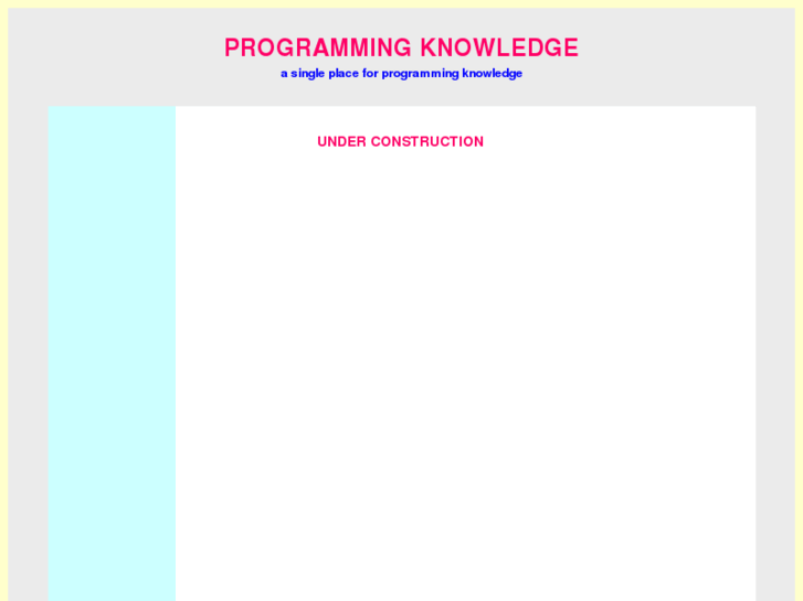 www.programmingknowledge.com