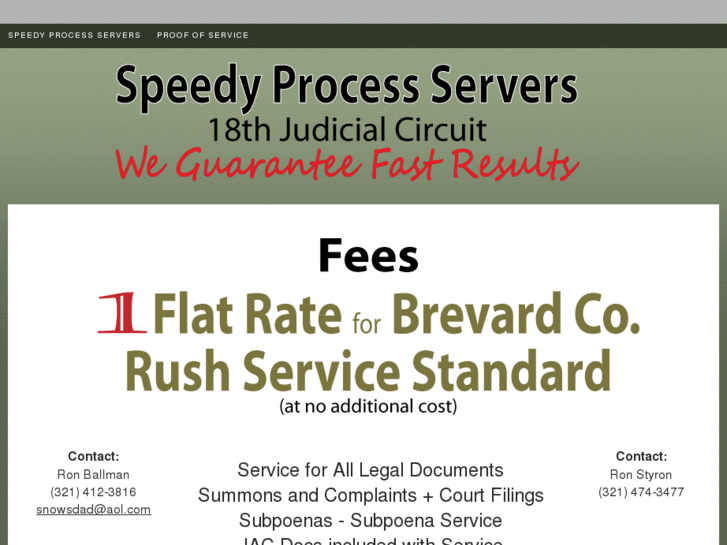 www.speedyprocessservers.com