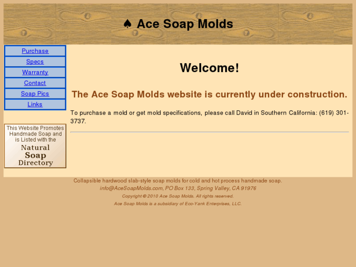 www.ace-soap-molds.com