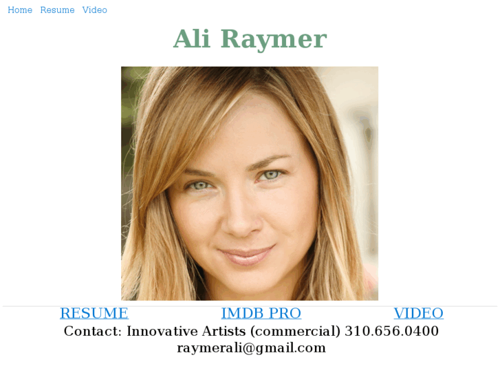 www.aliraymer.com