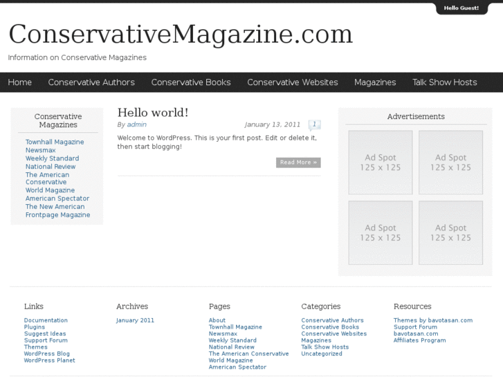 www.conservativemagazine.com