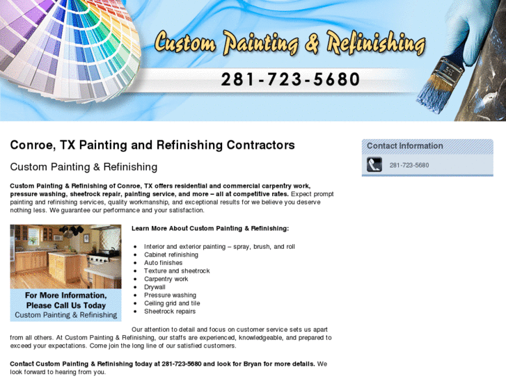 www.custompaintingandrefinishing.com