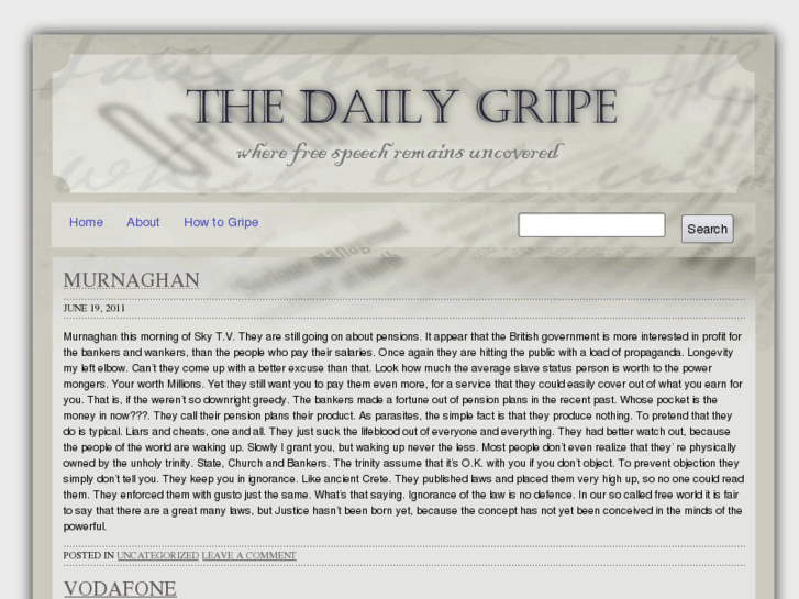 www.dailygripe.org