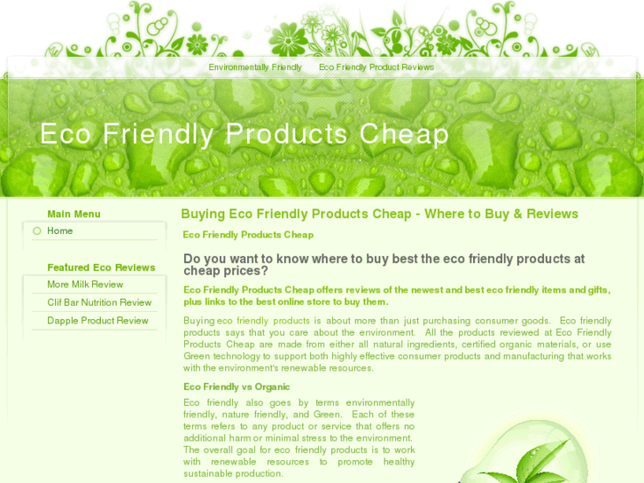 www.ecofriendlyproductscheap.com