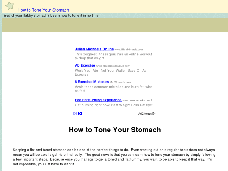 www.howtotoneyourstomach.com